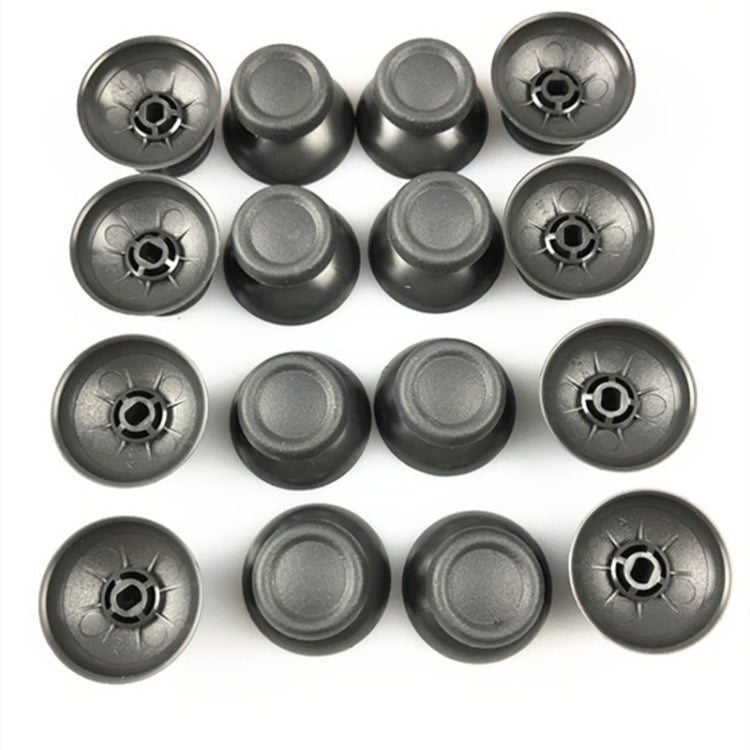 For PS4 10pcs Controller Joystick Mushroom Cap(Grey)