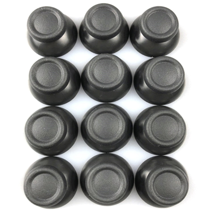 For PS4 10pcs Controller Joystick Mushroom Cap(Grey)