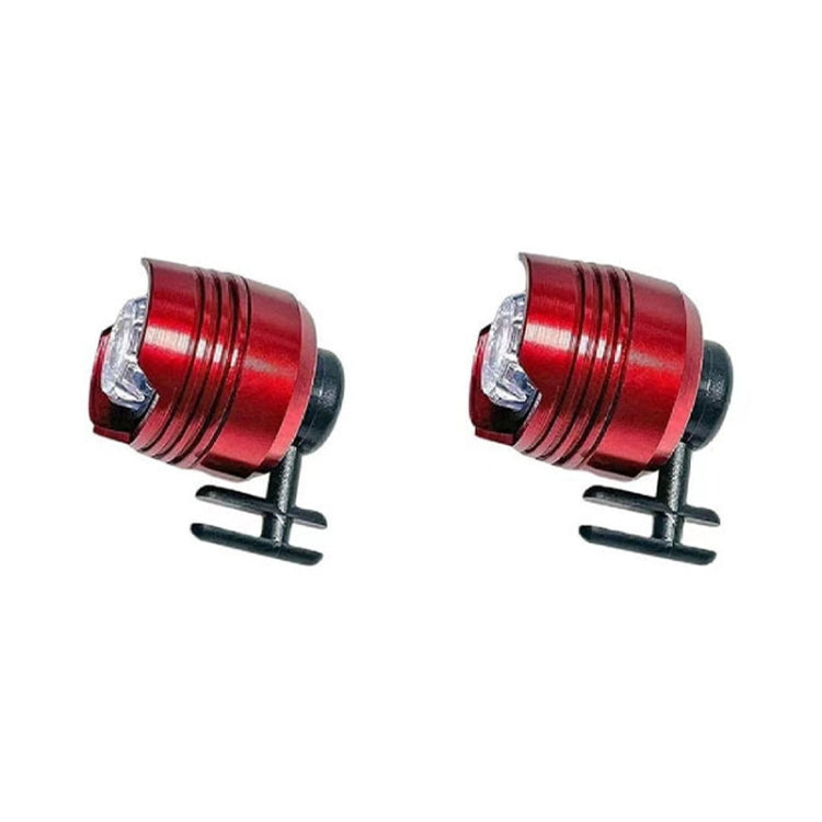 2pcs Aluminum Alloy Battery Model Cave Shoe Light Camping Light