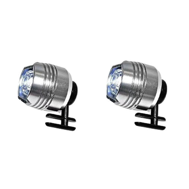 2pcs Aluminum Alloy Battery Model Cave Shoe Light Camping Light