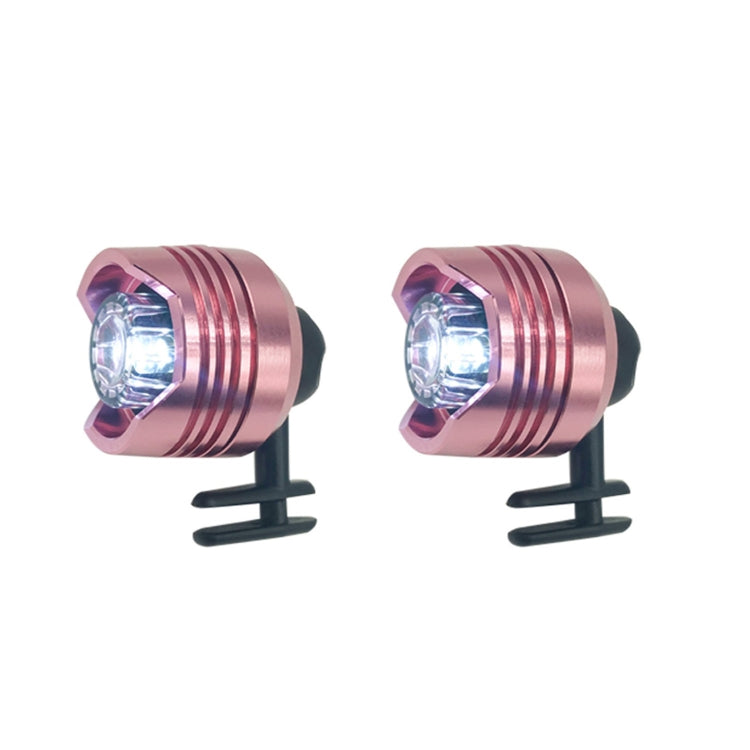 2pcs Aluminum Alloy Battery Model Cave Shoe Light Camping Light