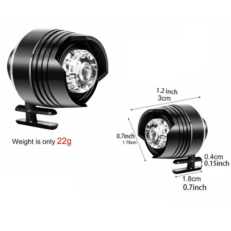 2pcs Aluminum Alloy Battery Model Cave Shoe Light Camping Light
