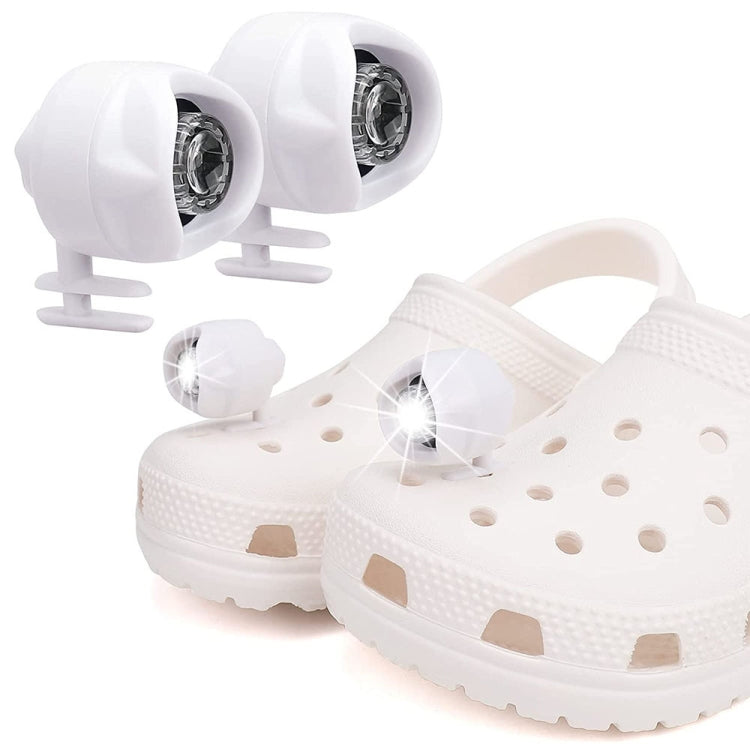 2pcs Plastic Charging Model Cave Shoes Lamp Camping Outdoor Light