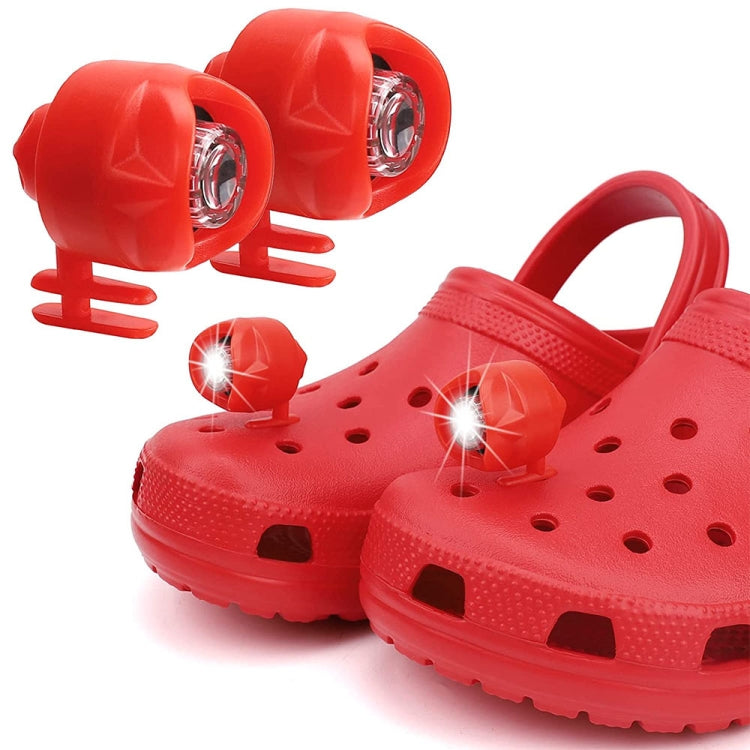 2pcs Plastic Charging Model Cave Shoes Lamp Camping Outdoor Light