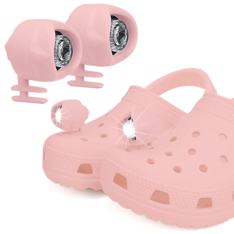 2pcs Plastic Charging Model Cave Shoes Lamp Camping Outdoor Light