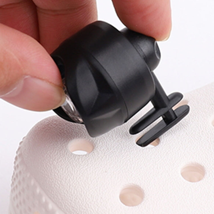 2pcs Plastic Charging Model Cave Shoes Lamp Camping Outdoor Light