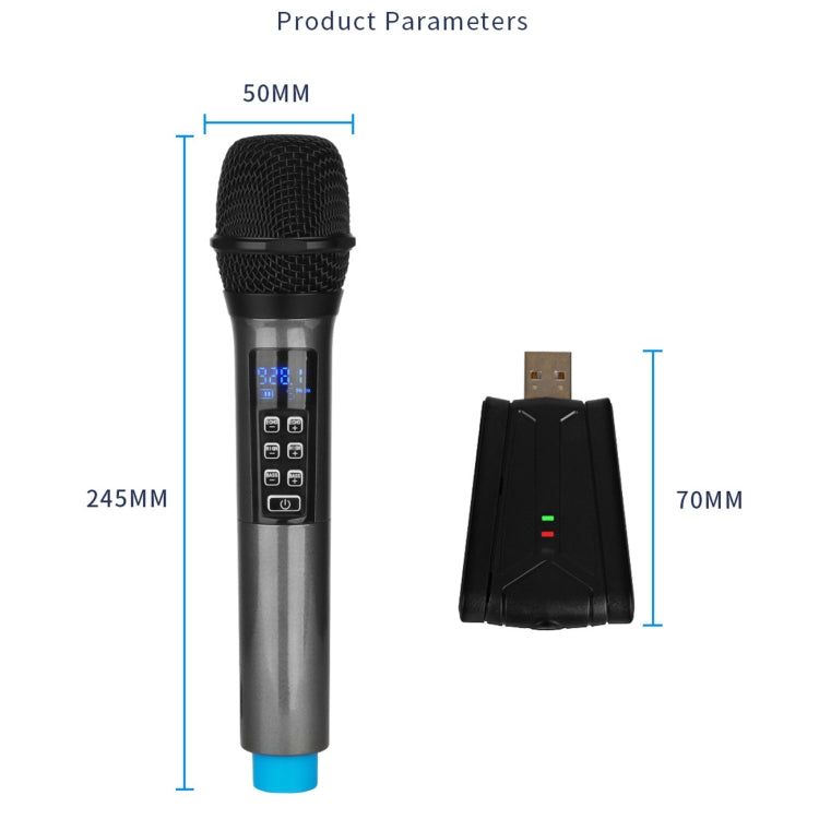 W4 USB Sound Card Laptop Video Conference Computer Reverberation 1 Drag 2 Live Wireless Universal Microphone