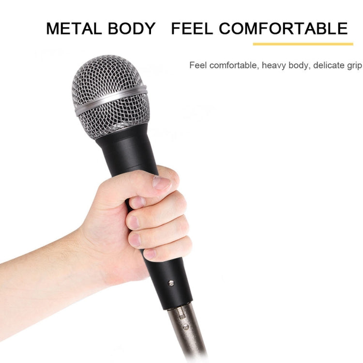 C1 SM58 Household Computer Recording Dynamic Coil Metal Wired Microphone