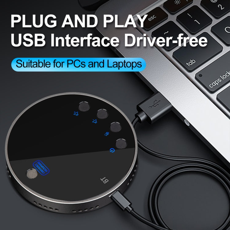 Q8 Video Bluetooth Conference Audio Computer Micro USB Interface Speaker Game Voice Recording Live Microphone