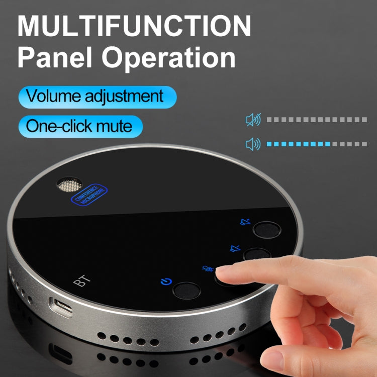 Q8 Video Bluetooth Conference Audio Computer Micro USB Interface Speaker Game Voice Recording Live Microphone