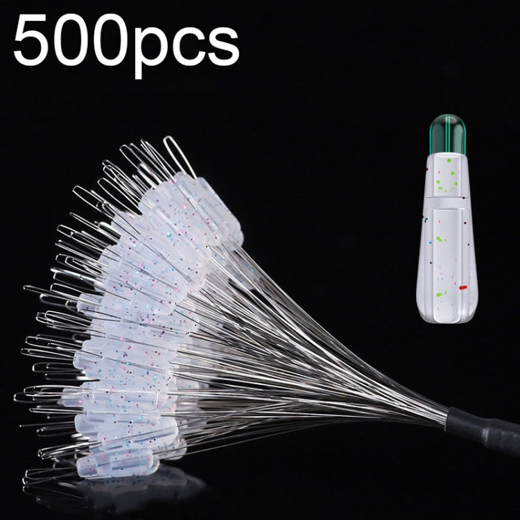 5sets/500pcs Space Bean Positioning Rod Slightly Bean Fishing Gear Supplies, Size: S
