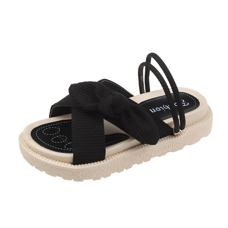 Summer Outerwear Thick Soled Casual Sandals Flat Slippers, Size: