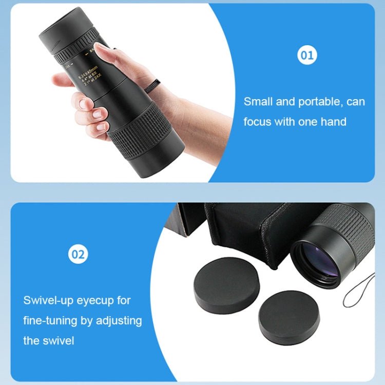 8-24X HD Telescopic Zoom Binoculars for Mobile Phone Photography(Monocular)