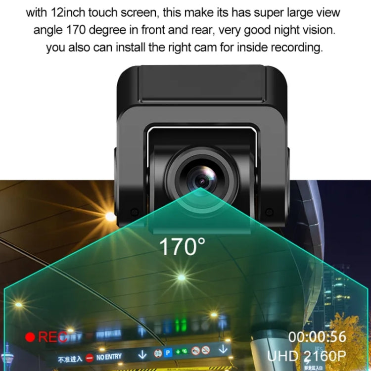 S33 2.5K Smart Screen Triple Recording 1080P Streaming Media Driving Recorder