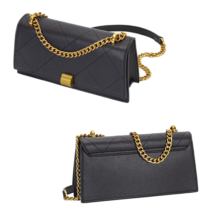 BLZF-9132 Single-shoulder Messenger Diamond Chain Bag Large Capacity Square Underarm Bag