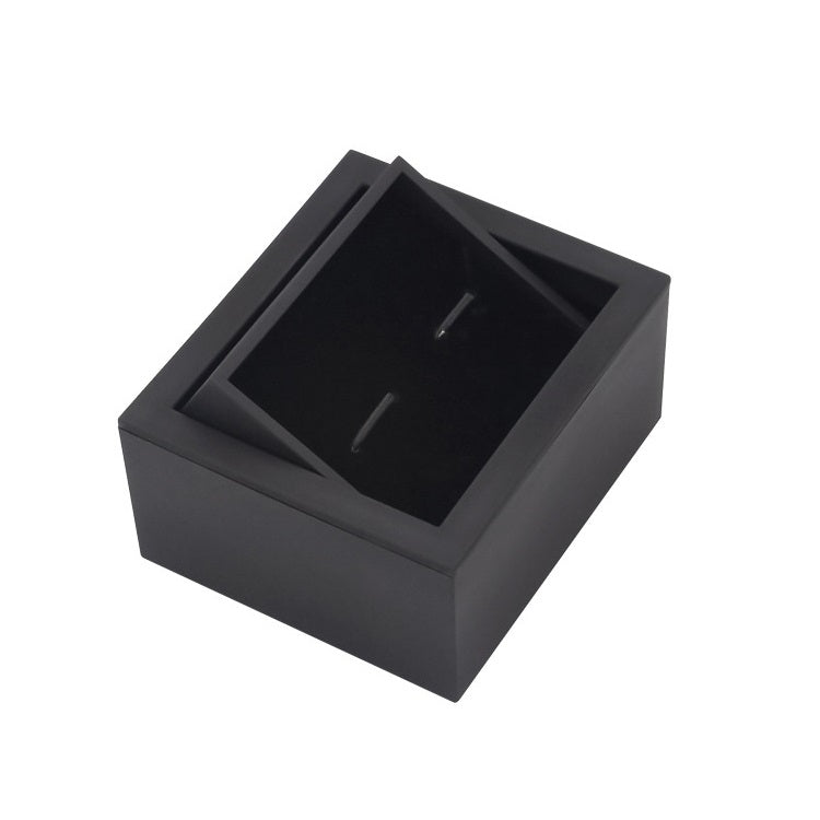 3pcs Cufflinks Box Twist Flip Frosted Matte Gift Box(76.5x66.5x40.5mm)