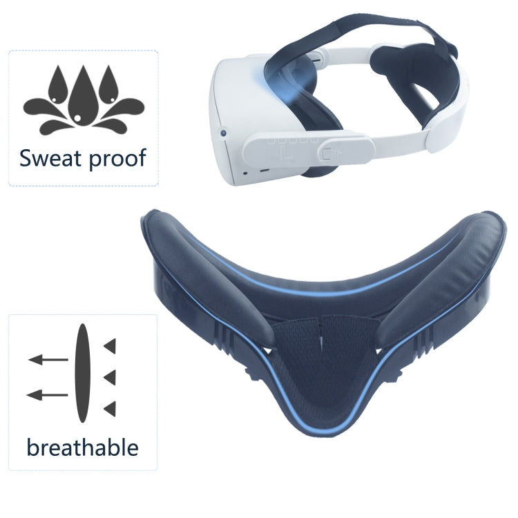 For Oculus Quest 2  VR Headset 5pcs/Set Replacement Face Eye Pad