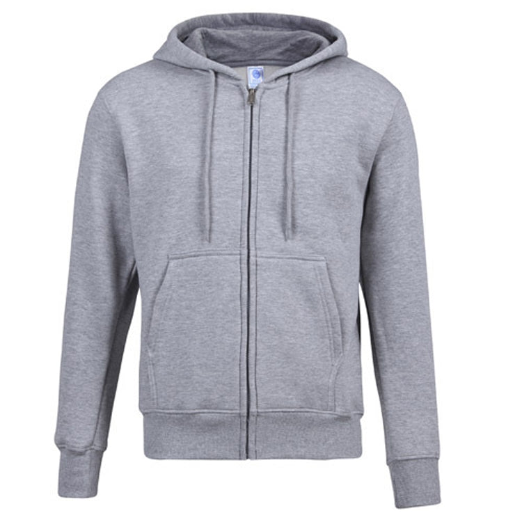 Zipper Cardigan Hooded Sweater Autumn Winter Fleece Coat Couple Sweatshirt, Size: