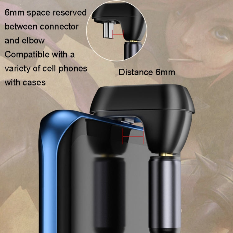 U-shaped Elbow Type-C/USB-C Male To Female Data Transfer Charging Adaptor, Interface form: 2.0