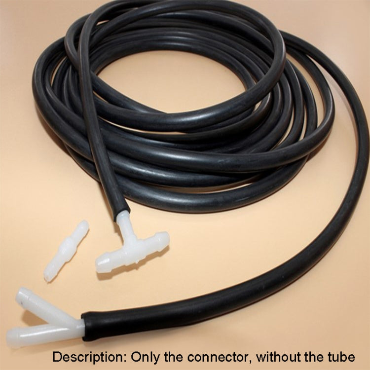 200pcs/bag Universal Car Spray Hose Connector Connection Tube Plastic Snap, Style: T Type