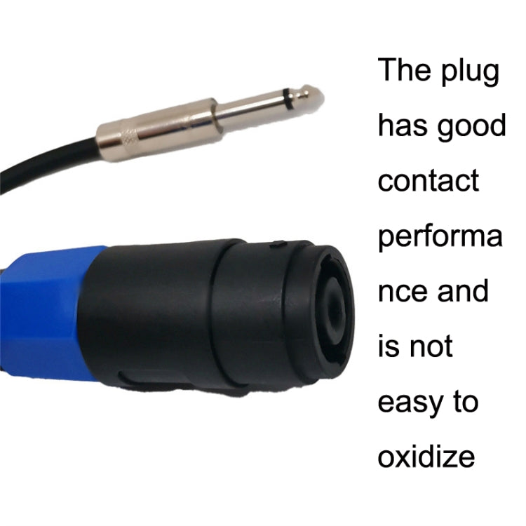 4 Core Ommus Female To 6.35mm Male Audio Cable