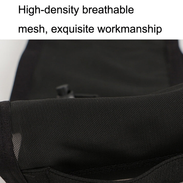 Large Capacity Elastic Mesh Close-fitting Mobile Phone Bag Cycling Mountaineering Kettle Bag, Size: S