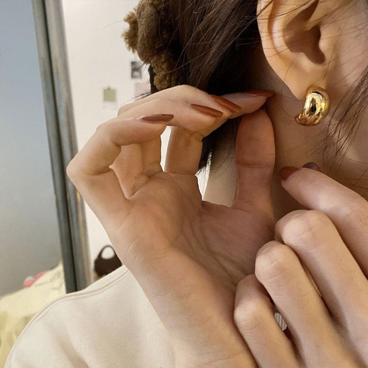 Shell Double Layer Earrings with Diamond Earrings, Color: EH1229