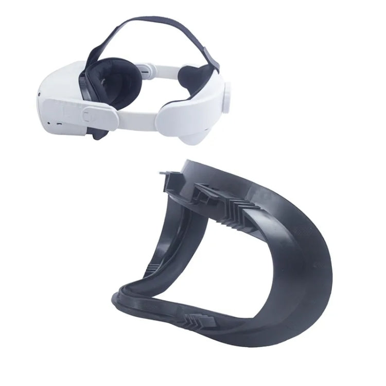 For Oculus Quest 2 VR Headset Anti-sweat Eye Mask VR Facial Interface Bracket Cover(Black)
