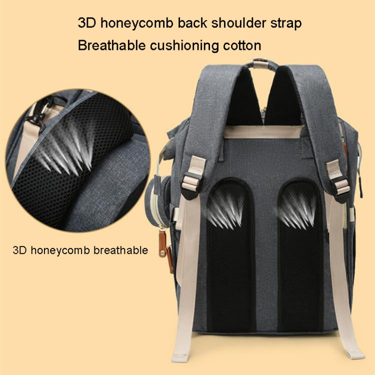 Large Capacity Double Shoulder Portable Mother Baby Bag Travel Mummy Bag