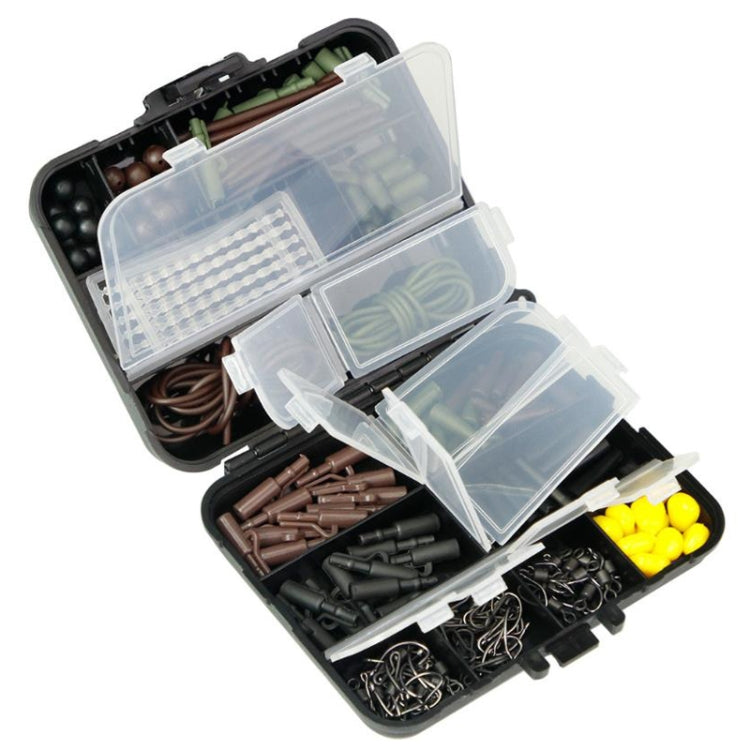 272pcs/set Fish Hook Swivel Fishing Accessories Set Fishing Gear