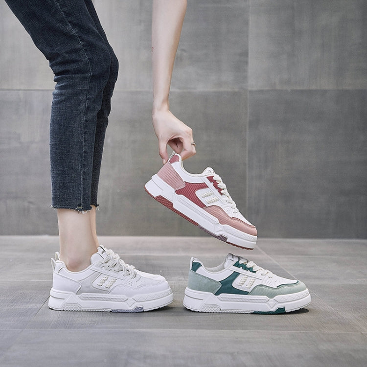618 Spring Comfortable Breathable Sneakers Non-slip Sports Platform Casual Shoes, Size: