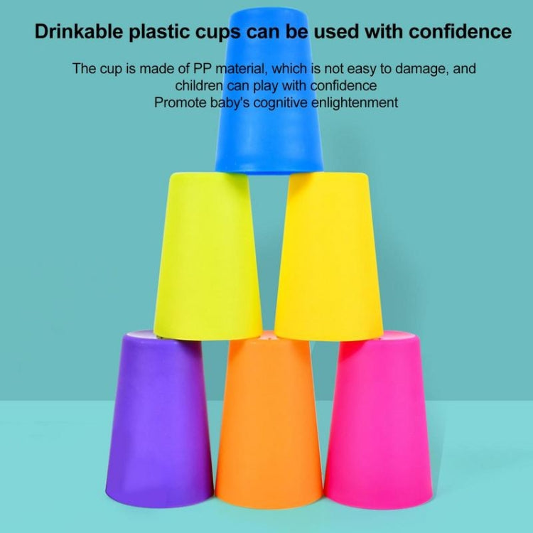 Mixed Colors Quick Stack Cups Speed Training Sports Stacking Cups With Card,Spec: Single Person