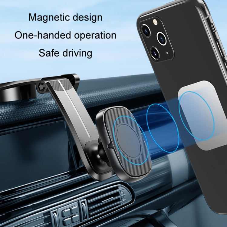 Multi-angle Adjustable Car Magnetic Suction Sticky Mobile Phone Holder(S1)