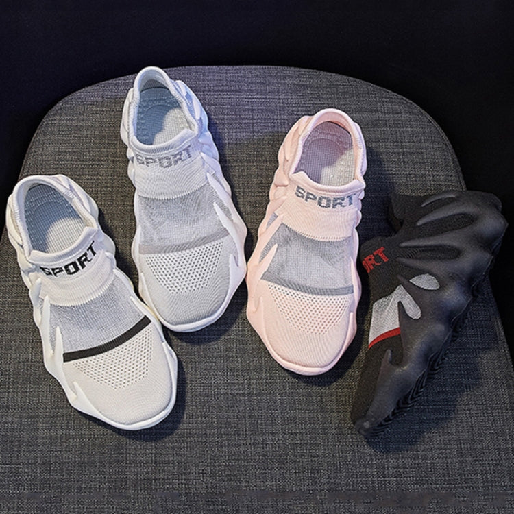 450-11 Summer Mesh Breathable Socks Shoes Flyweave Comfortable Running Casual Shoes, Size: