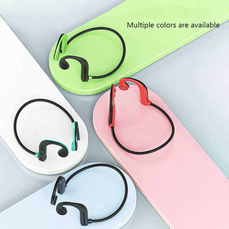 W10 Bone Conduction Wireless Portable Hanging Ear IPX5 Waterproof Noise Reduction Bluetooth Earphone, Style: Boxed