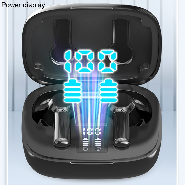 W30 TWS Digital Display Touch Sports Noise Reduction Bluetooth Earphone