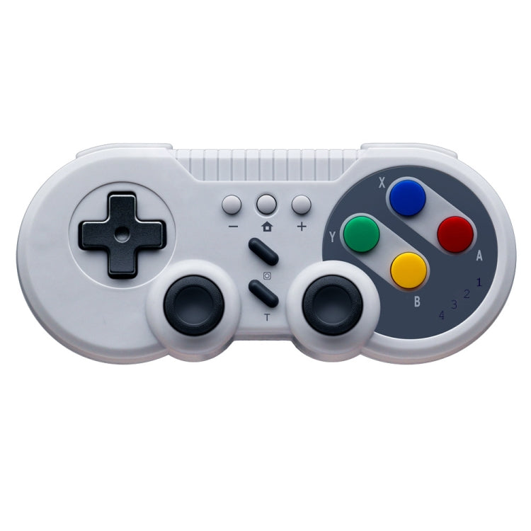 8580 for Nintendo Switch Mini Game Console Motion Sensing Wireless Controller(Silver gray)