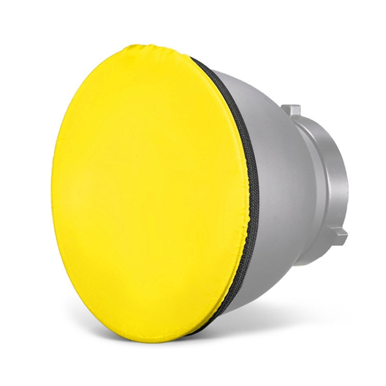 For 55 Degree Standard Cover 18cm Soft Light Fabric Cover, Color: Yellow