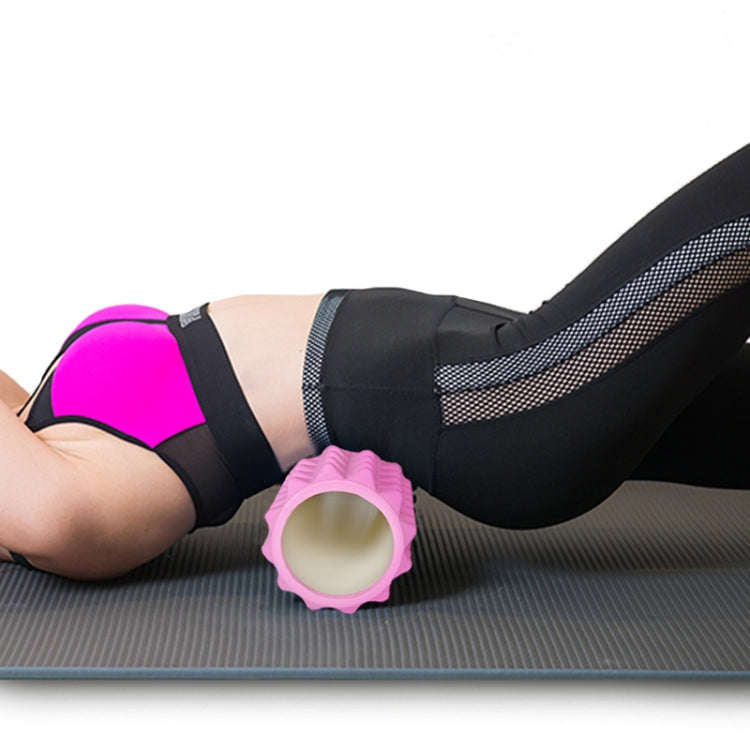 33cm 3pcs/set EVA Hollow Foam Roller Muscle Relaxation Roller Yoga Column Set Fitness Equipment