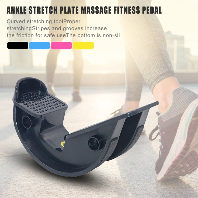 Fitness Inclined Stretching Board Trainer Calf Relaxation Standing Stretching Pedal, Color: Blue with Foot Belt