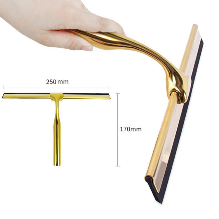 Household Stainless Steel Window Glass Manual Wiper With Square Hook
