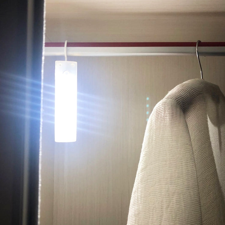 HWX-001 LED Smart Sensing Light Corridor Wireless Night Lamp(White)