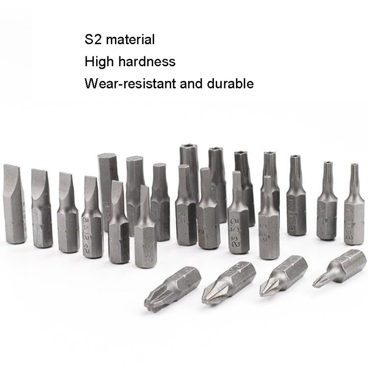 10pcs Electric Screwdriver Short Batch Head Strong Magnetic Driver Head, Series: Y Shape PY2