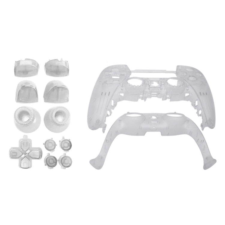 For PS5 Controller Full Set Housing Shell Front Back Case Cover Replacement