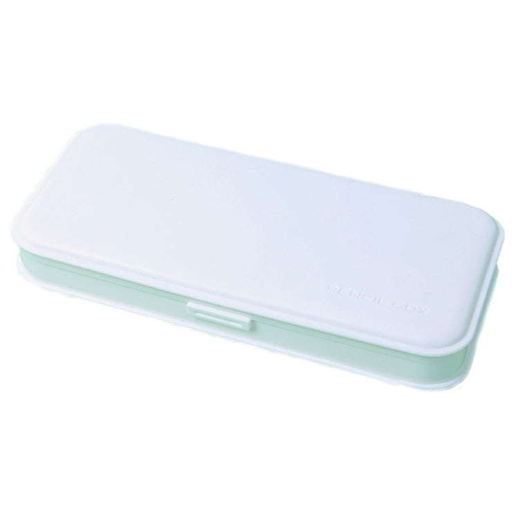 WJ-WJH-2 Plastic Compartment Large-capacity Shatter-resistant Flip-top Stationery Box