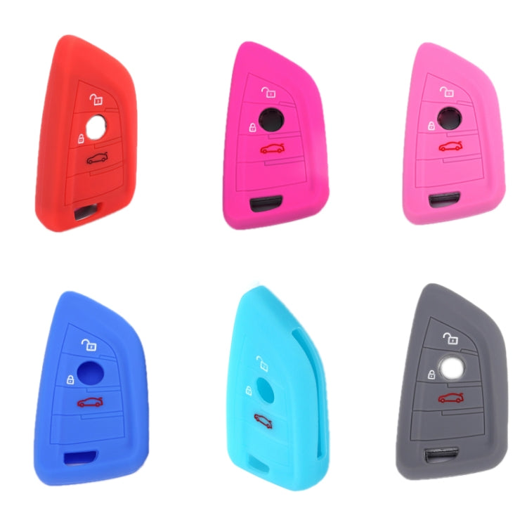 For BMW 1 Series X4/X2/XM5 2pcs Soft Silicone Remote Key Cover