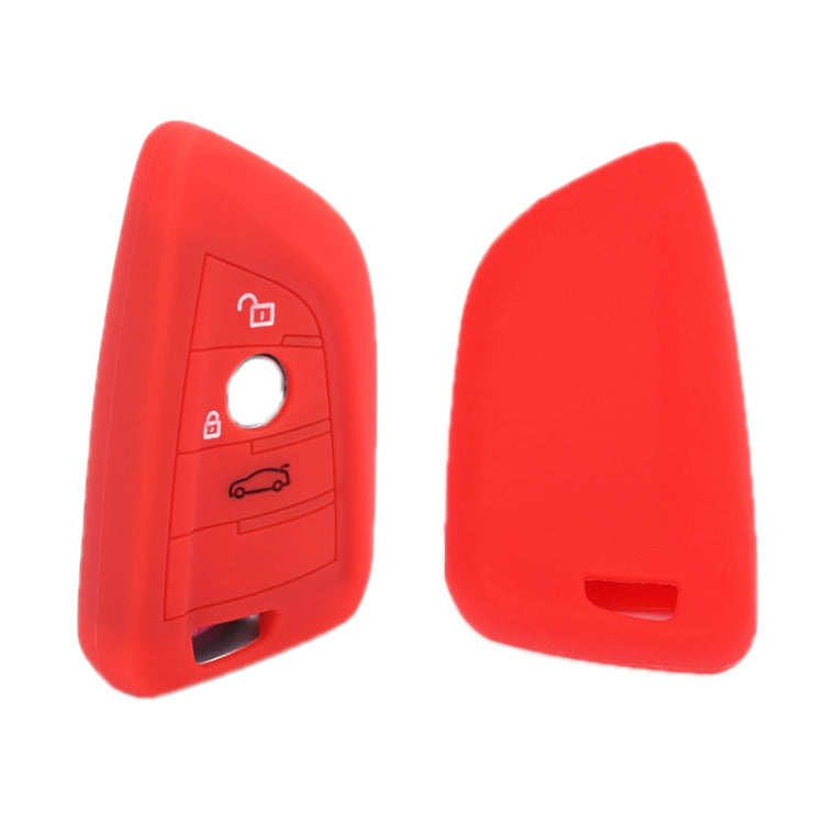 For BMW 1 Series X4/X2/XM5 2pcs Soft Silicone Remote Key Cover