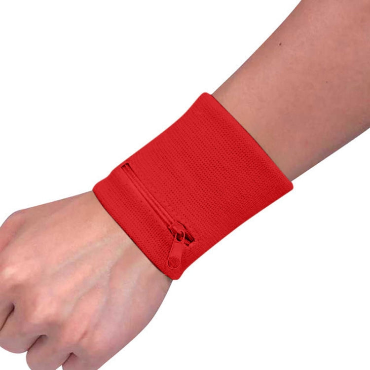 2pcs With Zipper Wrist Wallet Key Coin Wrist Bag Personalized Wrist Guard