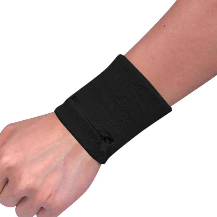 2pcs With Zipper Wrist Wallet Key Coin Wrist Bag Personalized Wrist Guard