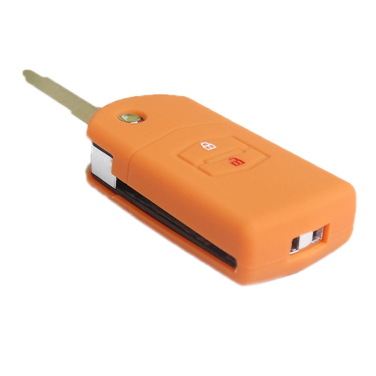 For Mazda M6/CX-5 2pcs Remote Control Folding 2 Button Silicone Case